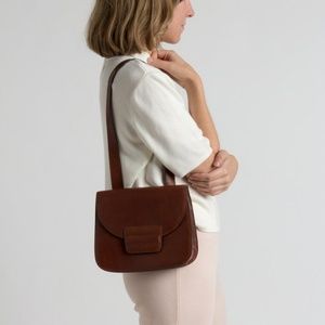 90s Perry Ellis leather purse bag